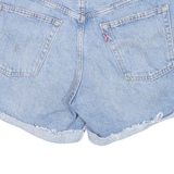 LEVI'S 501 BIG E Womens Denim Shorts Blue XS W26