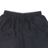 NIKE Mesh Lining Mens Swimming Shorts Black Relaxed L W30