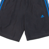 ADIDAS Mens Sports Shorts Black Relaxed S W29