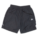 ADIDAS Mesh Lining Mens Swimming Shorts Black Relaxed M W30