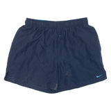 NIKE Womens Sports Shorts Blue Relaxed M W28