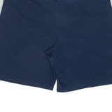 NIKE Womens Sports Shorts Blue Relaxed L W40
