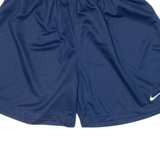 NIKE Mens Sports Shorts Blue Relaxed L W28