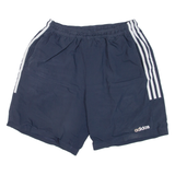 ADIDAS Mesh Lining Mens Swimming Shorts Blue Relaxed L W30