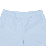 ADIDAS Womens Sports Shorts Blue Relaxed UK 10 W31