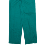 CAMDEN CLASSICS Womens Trousers Blue Relaxed Straight Wool W22 L27