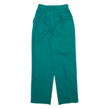 CAMDEN CLASSICS Womens Trousers Blue Relaxed Straight Wool W22 L27