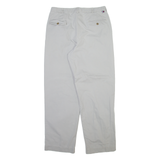 TOMMY HILFIGER Mens Trousers Grey Regular Straight W34 L32