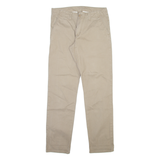 CARHARTT Mens Trousers Beige Slim Straight W31 L32
