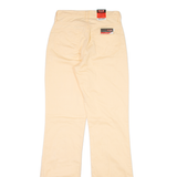 HIS Womens Trousers Orange Slim Bootcut W24 L33