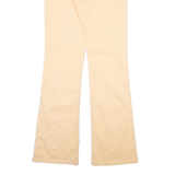 HIS Womens Trousers Orange Slim Bootcut W24 L33