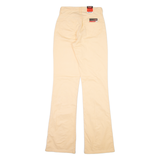 HIS Womens Trousers Orange Slim Bootcut W24 L33