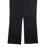 DICKIES Womens Trousers Black Regular Straight W30 L28