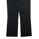 DICKIES Womens Trousers Black Regular Straight W30 L28