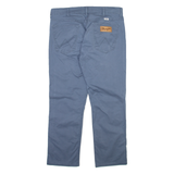 WRANGLER Mens Trousers Blue Regular Straight W33 L27