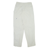 FJALLRAVEN Cargo Detachable Legs Womens Trousers Beige Relaxed Straight W28 L33