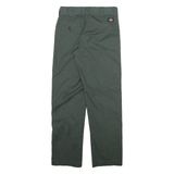 DICKIES Mens Trousers Green Slim Tapered W26 L28