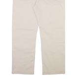 MADDISON Mens Trousers Beige Regular Straight W34 L27