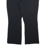 CRANE Womens Trousers Black Relaxed Straight W30 L26