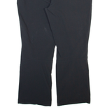 CRANE Womens Trousers Black Relaxed Straight W30 L26