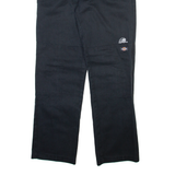 DICKIES Mens Trousers Black Regular Straight W30 L30