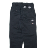 DICKIES Mens Trousers Black Regular Straight W30 L30
