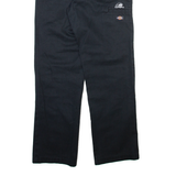 DICKIES Mens Trousers Black Regular Straight W30 L30