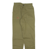 JEANS POWER Womens Trousers Green Slim Straight W22 L31