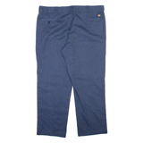 DICKIES 874 Workwear Mens Trousers Blue Regular Straight W42 L30