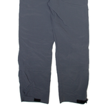 UNLICENSED Detachable Legs Womens Trousers Grey Relaxed Straight W30 L28