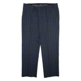 SEVENSIGNS Mens Trousers Blue Relaxed Straight W40 L31