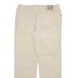 LEE Mens Trousers Cream Regular Straight W34 L30