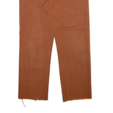 GUESS Mens Trousers Brown Regular Straight W32 L28