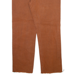 GUESS Mens Trousers Brown Regular Straight W32 L28
