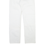 LEVI'S Mens Trousers White Regular Straight 90s W28 L31