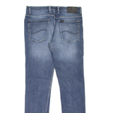 LEE Bruce Mens Jeans Blue Slim Skinny Stone Wash W32 L33