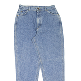 LEE Womens Jeans Blue Regular Mom 90s W28 L29