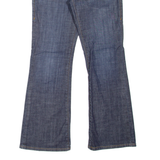 LEVI'S 522 Ultra Low Womens Jeans Blue Regular Bootcut Stone Wash W28 L28