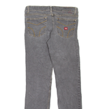DICKIES Womens Jeans Grey Regular Straight W31 L31