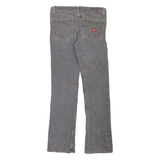 DICKIES Womens Jeans Grey Regular Straight W31 L31