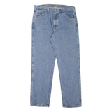 WRANGLER Blues Mens Jeans Blue Regular Tapered W36 L32
