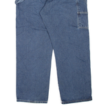 DICKIES Carpenter Workwear Mens Jeans Blue Relaxed Tapered W37 L30