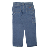 DICKIES Carpenter Workwear Mens Jeans Blue Relaxed Tapered W37 L30