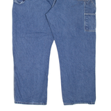 DICKIES Carpenter Workwear Mens Jeans Blue Relaxed Tapered W48 L30