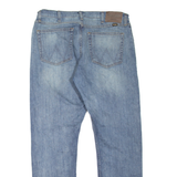 WRANGLER Athletic Fit Mens Jeans Blue Regular Tapered Stone Wash W34 L30