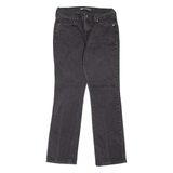 LEVI'S 505 Womens Jeans Black Regular Straight W26 L28