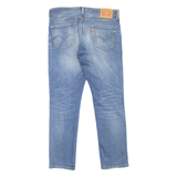 LEVI'S 511 Jeans Mens Blue Slim Straight Stone Wash W34 L30