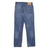 LEVI'S 511 Jeans Mens Blue Slim Straight Stone Wash W30 L32