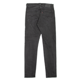 LEVI'S 512 BIG E Jeans Mens Black Slim Tapered W30 L31