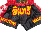 EAGLES GYM Thai Boxing Mens Sports Shorts Red S W24